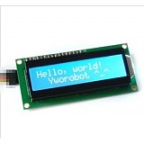 F04957 IIC / I2C 1602 Serial LCD Module Display Blue Screen Library Files