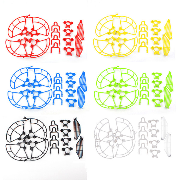 Landing Gear Propeller Guards Finger Guards 3in1 Set Blade Protection Cover for DJI Spark Drone Quadcopter