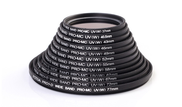 FOTGA MCUV Filter Protective multi-Film 67-95mm Lens for DSLR Camera