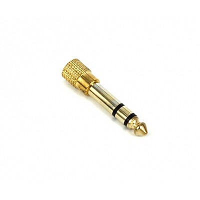 6.5MM Male to 3.5MM Female Jack Plug Audio Headset Microphone Adapter 6.5 3.5 Converter