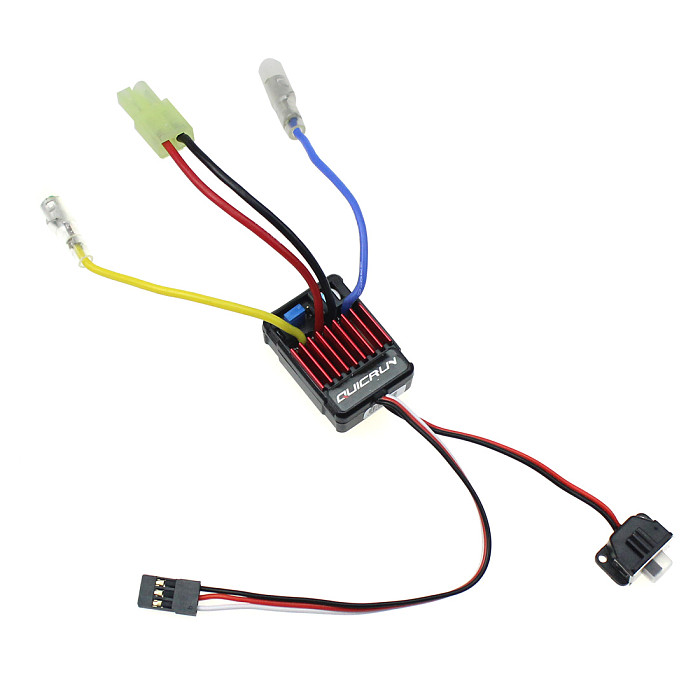 Newest Hobbywing QuicRun 1060 / 1625 Brush ESC For 1:10 / 1:18 1:16 RC Car