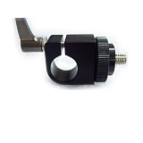 Lanparte 1/4 Thread Single Rod Clamp For 15mm Rail System Rig DSLR Video 5D2 7D