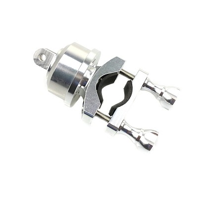 Helmet 360 Swivel Rotating Bar Mount for 22-32MM Selfshot Arm Gopro 3 3+ Plus Cycling Skydiving Skiing Silver