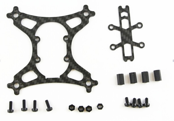 KINGKONG 90GT Frame Kit Carbon Fiber for RC Drone Quadcopter NO Electronic Parts