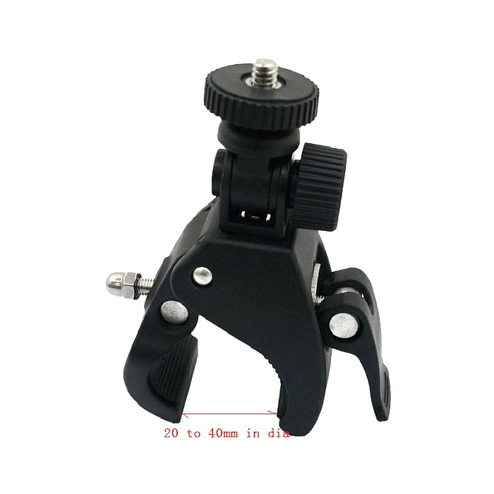 Fast Clip Release Motor Bike Roll Bar Handbar Tripod Mount Holder for GOPRO 3/3+/4/5 Camera DV