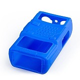 Q14766 Protective Soft Case Rubber Soft Handheld Cover Holster for Baofeng Two Way Radio UV5R UV-5RA UV-5RB UV-5RC (Blue