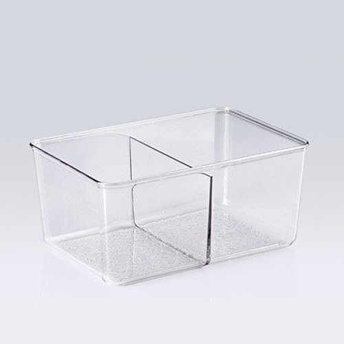 2-in-1 Multifunction Floral Organizer Storage Box for Makeup 223*153*115mm