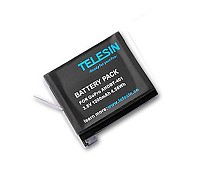 TELESIN 1Pcs 1200mAh Rechargeable Replacement Battery Kit Camera Accessories for Gopro Hero 4 AHDBT-401