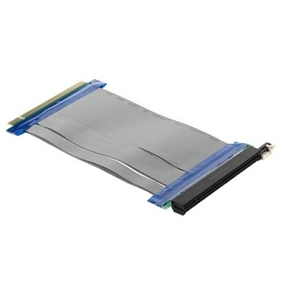 PCI Express PCI-E 16X Riser Card Flex Flexible Ribbon Extender Extension Cable
