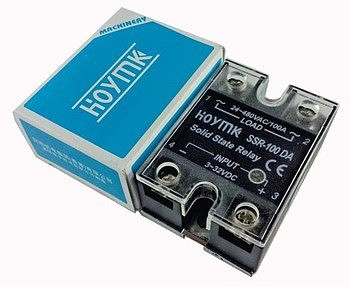 Hoymk SSR-100DA 100A Actually 3-32V DC to 24-480V AC SSR 100DA Single Phase Solid State Relay