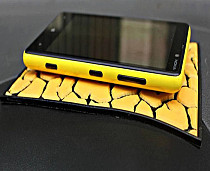 Diamond Pattern Silica Gel Anti-Slip Car Sticky Pad Non-Slip Mat Holder For PDA Phone MP4 Key Lighter