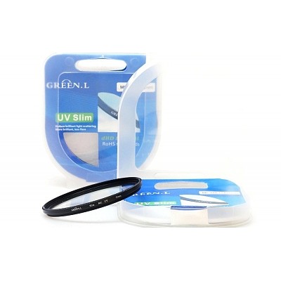 GreenL 58MM Slim SSC UV Ultra-thin Coating UV Lens Filter Wide-angel 2 Layer for Canon Nikon DSLR SLR Camera