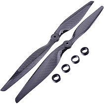 8x5.0 3K Carbon Fiber Propeller CW CCW 8050 CF Props Cons For Quadcopter Hexacopter Multi Rotor UFO