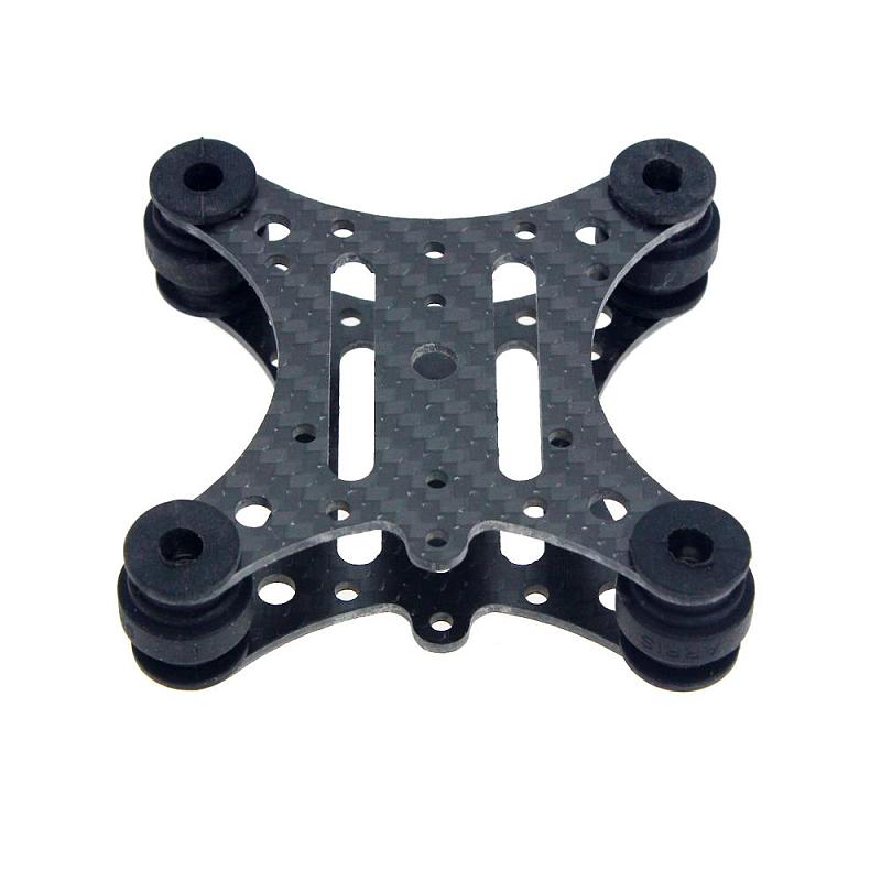 FPV Carbon Fiber Anti Vibration Plate & Rubber Balls for DJI Phantom 1 2 Gimbal Mount Quadcopter Gopro Hero 2 3 PTZ