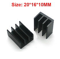 20pcs 20*16*10MM Mini Module Radiator for IC Card Chip Cooling Wholesale