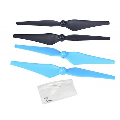 Nine Eagles NE401055 Main Rotor Propeller Propeller Props for Nine Eagles Visitor 6 F15 Quadcopter Drone UAV RTF Blue/Bl
