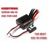 Hobbywing EZRUN 18A V2 2-3S Lipo Speed Controller Brushless ESC BEC Output 6V/1.5A for 1/16 1/18 RC Car