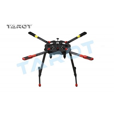 TAROT Drone X4 ALL Carbon Heli Kit with Retractable Landing Skid TL4X001