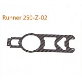 Original Walkera Runner 250 Spare parts Upper Main Board Runner 250-Z-02 Carbon Fiber Board