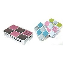 beautiful Cosmetic box design USB 2.0 Multifuction Card reader for Multi-card CF TF SD M2 XD MS