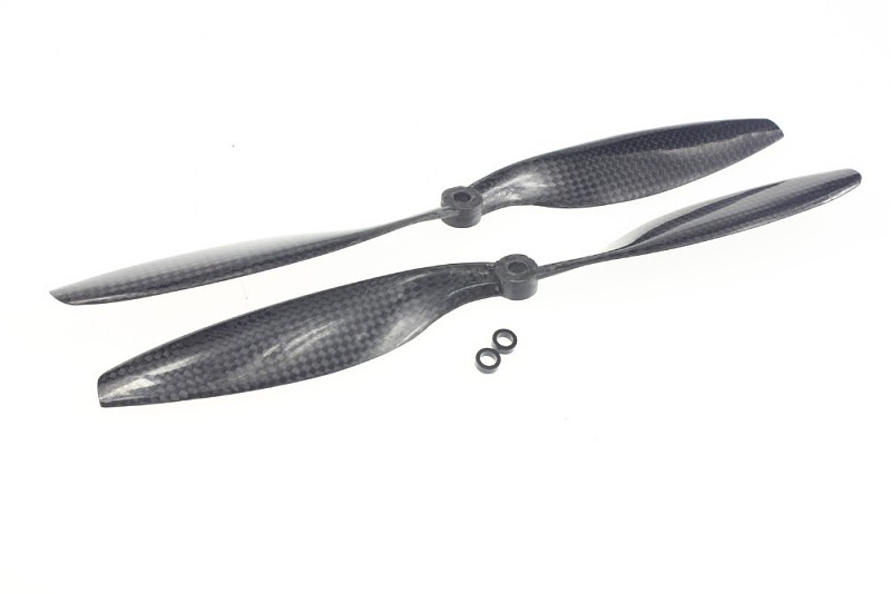 F05301-2 10x4.5 3K Carbon Fiber Propeller CW CCW 1045 1045R CF Props Blade For RC Quadcopter Hexacopter Drone FP