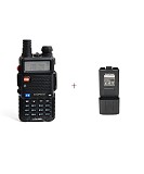 BaoFeng UV5R Dual-Band Two-Way Radio with Extra Extended 3800mAh 7.4V Li ion Battery