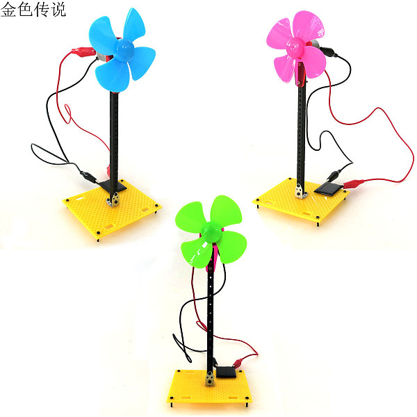 DIY Solar Energy Windmill Model Puzzle Popular Science Toys Educational Bricks 4WD Smart Robot Car Chassis RC Toy