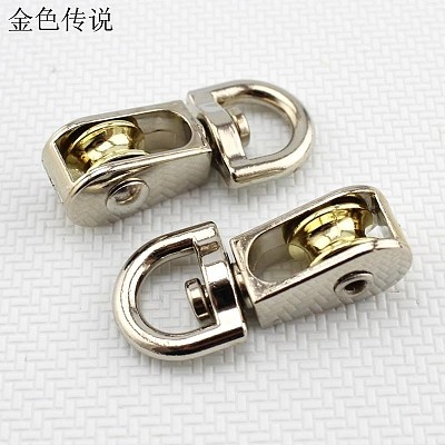 Metal Slide Pulley Fixed Pulle Wheel Lifting Hanging Round Technology Laboratory Model