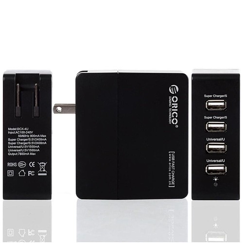 Chargeur intelligent 4 ports USB 5V