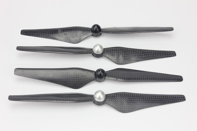 2Pairs 9450 9 Self Tightening Propeller Carbon Fiber Props for DJI Phantom 1 2 Vision Quadcopter Drone UAV