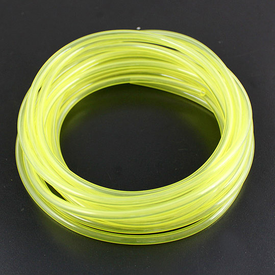 1M 4.8*2.5mm Gas Pipes Tube Universal Yellow for Fuel Tank Methanol Gasoline RC Model Aircraft Helicopter Boat Car Plane