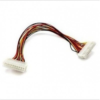 24 Pin 30CM Long ATX Power Supply Female to Male Extension Adapter Cable wire For Laptop PC