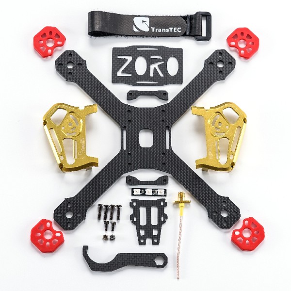 ZORO 195 / 220 V2 FPV Racer Rack Frame CNC Full Metal Case Zoro Race / Lite