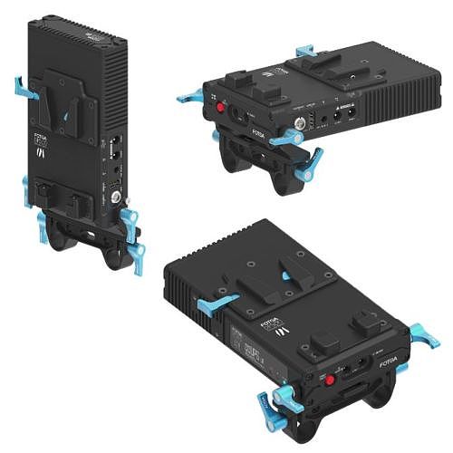FOTGA DP500III V-Mount Uninterrupted Power Supply BP Battery Plate Lock DSLR Rig Fit Canon 5D2 5D3 7D 60D C300,Sony A7 A7S A7RII,760D