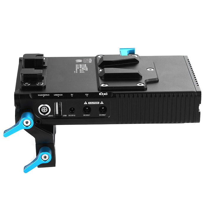 FOTGA DP500III V-Mount Uninterrupted Power Supply BP Battery Plate Lock DSLR Rig Fit Canon 5D2 5D3 7D 60D C300,Sony A7 A7S A7RII,760D