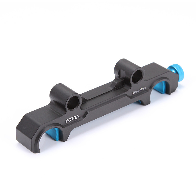 FOTGA DP500III 15mm to 19mm Rail Rod Clamp Adapter for DSLR QR Follow Focus Rig