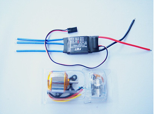 Brushless Outrunner Motor W/Mount A2212 2200KV 6T + 30A ESC Controller For RC Quadcopter multi copter UFO