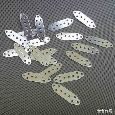 20pcs Mini Octagon Iron Connector Model Bracket Fastener DIY model Accessories For M2 Screw