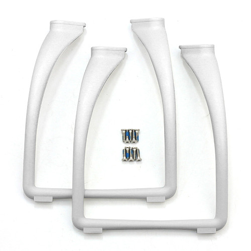 Universal Heighten Broaden Tall Landing Gear Skid For DJI Phantom 1 & 2 Quadcopter FPV White 2Pcs