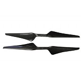 4Pairs 15x5.5 3K Carbon Fiber Propeller CW CCW 1555 CF Props Cons Blade For Octocopter Multi Rotor UFO