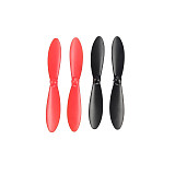 Original Hubsan H107-A35 Propeller Set for Hubsan H107D/H107L/H107C Quadrocopter 4-axis RC Aircraft Color Black and Red