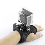 Size L Glove Type Wrist Band 360 Degree Rotation Tripod Mount Holder for  GoPro Hero3+/4/5