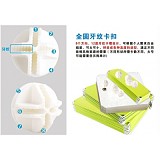 21pcs Circular Tooth Plastic Fastener Snap Buckle for DIY Combination Shelf Shoe Cabinet Storage Rack Resin Modular