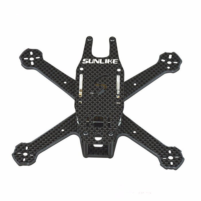 S150A Mini 150mm Frame Kit Super Light 4MM 3K Pure Carbon Fiber DIY Racer Quadcopter with PDB