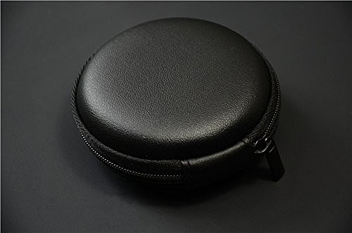 AB14066 KZ Quality Leather Headphone Earbuds Carrying Case Storage Box Holder Bag (No Earphones Device) for Headset Acce