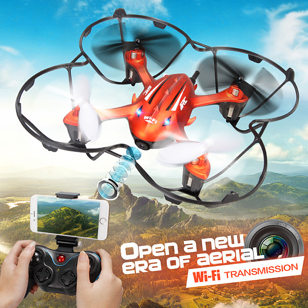 JJRC H6W Wifi FPV Drone RC Quadcopter 2.4G 4CH 6-Axis Gyro RC Quadcopter Real-time Transmission with 2.0MP HD Camera