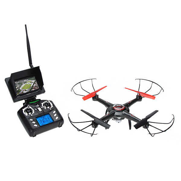 Wltoys V686G 6-Axis Gyro 2.4G 4CH 5.8G Real-time Images RC FPV Quadcopter Drone with 2.0MP Camera One Key Return CF Mode