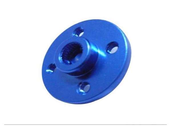 CNC Aluminum Alloy Servo Plate Round Disc Horn 24T Blue Color for HITEC Series