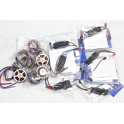 F05422-A Platinum-30A-Pro 2-6S 30A Speed Controller ESC + 750KV Brushless Disk Motor high Thrust With Mount