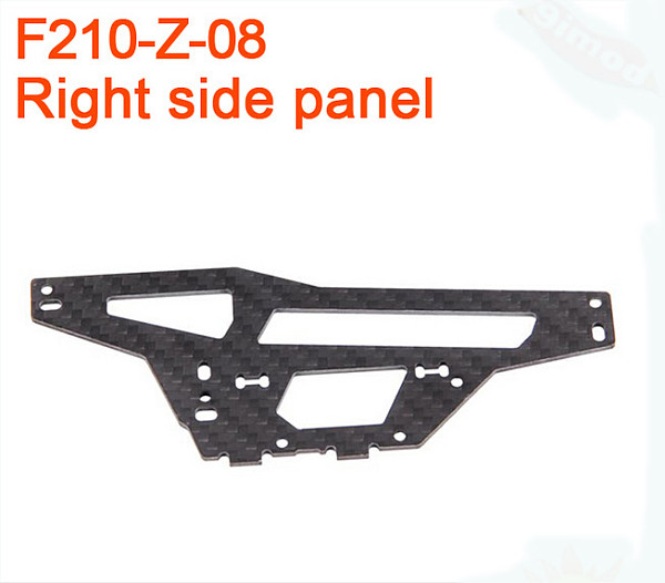 Walkera F210 RC Helicopter Quadcopter spare parts F210-Z-08 Right Side Panel Plate